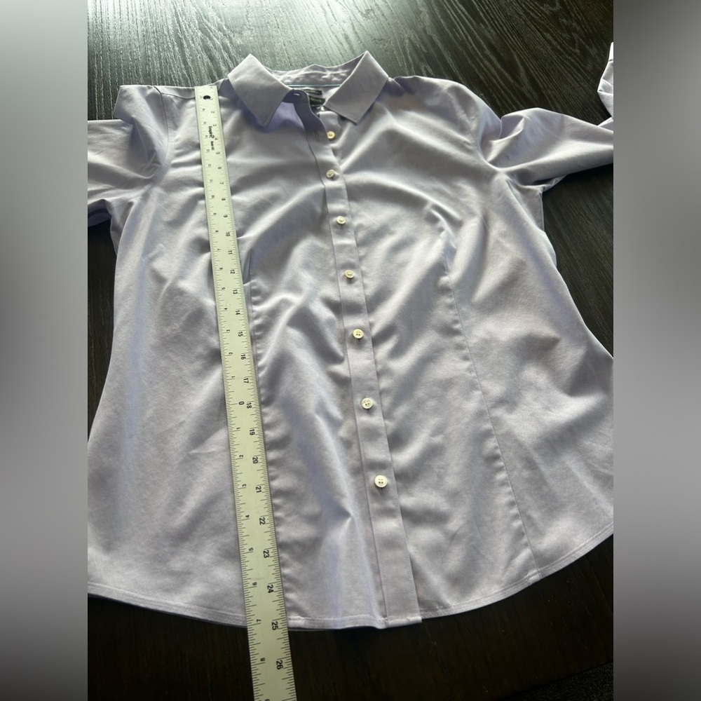 Talbots Blouse Buttons Down Stretch Lightweight 1… - image 6